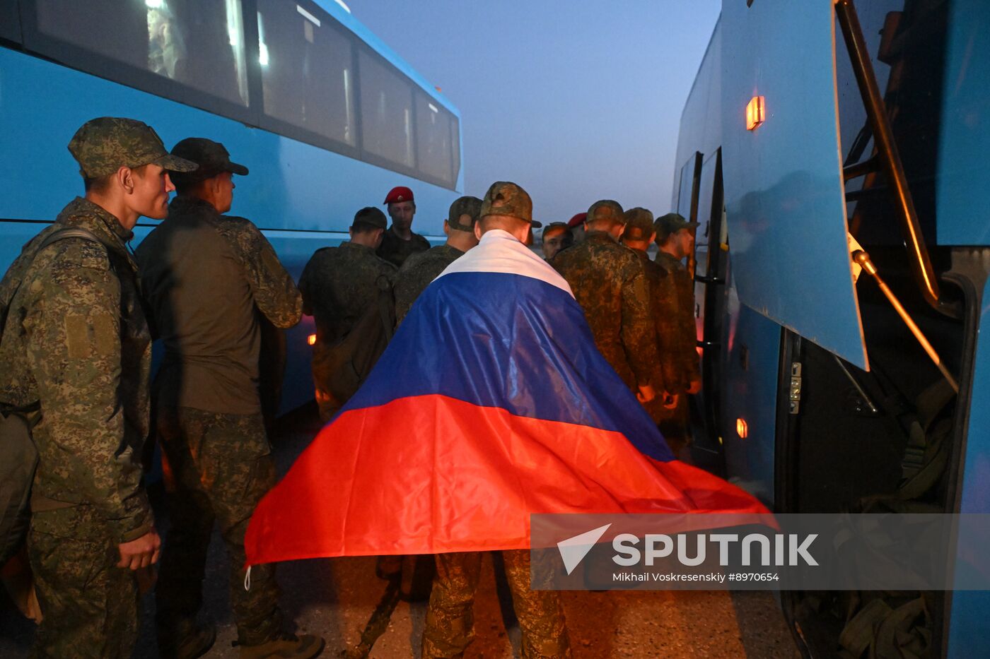 Russia Ukraine Military Operation POWs Exchange