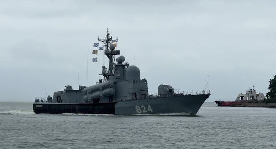 Russia Navy July Storm Drills