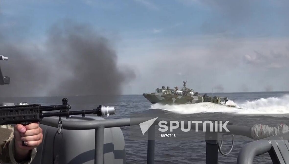 Russia Navy July Storm Drills
