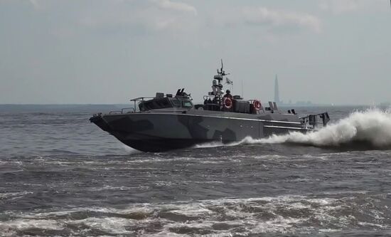 Russia Navy July Storm Drills
