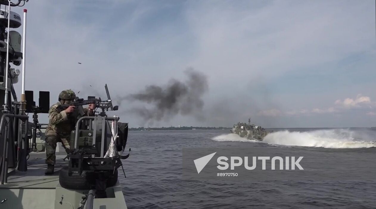 Russia Navy July Storm Drills