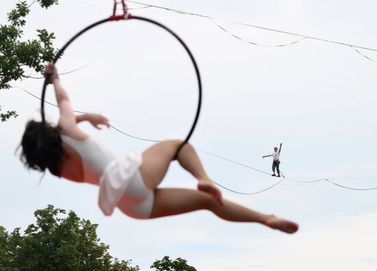 Russia Trapeze Artist Festival