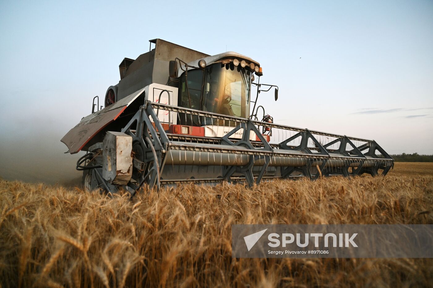 Russia Agriculture Wheat Harvesting