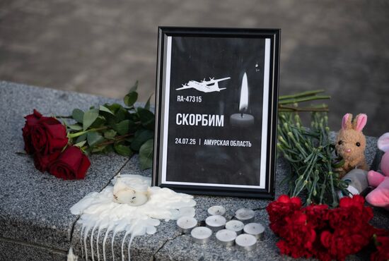 Russia Plane Crash Mourning Events