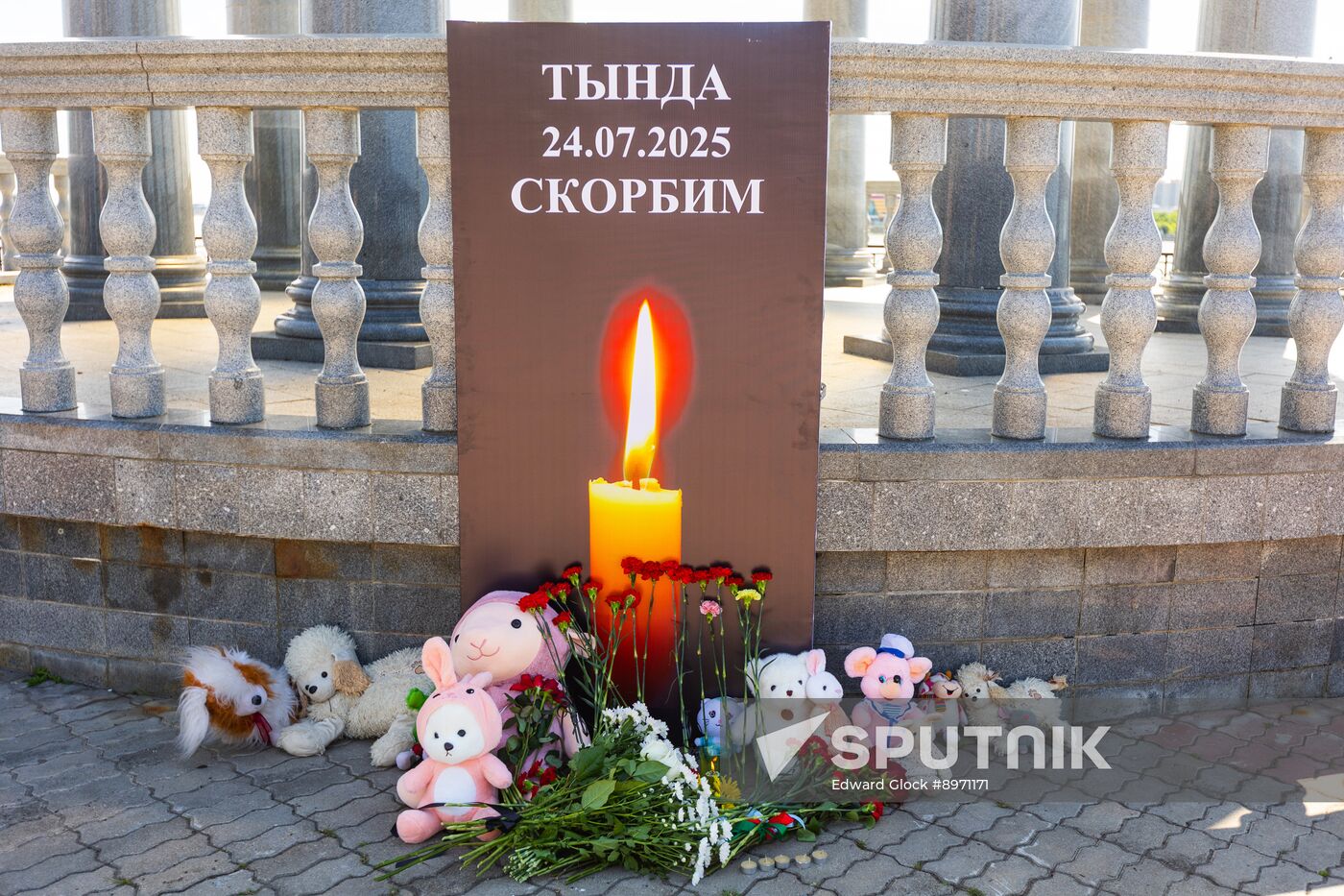 Russia Plane Crash Mourning Events