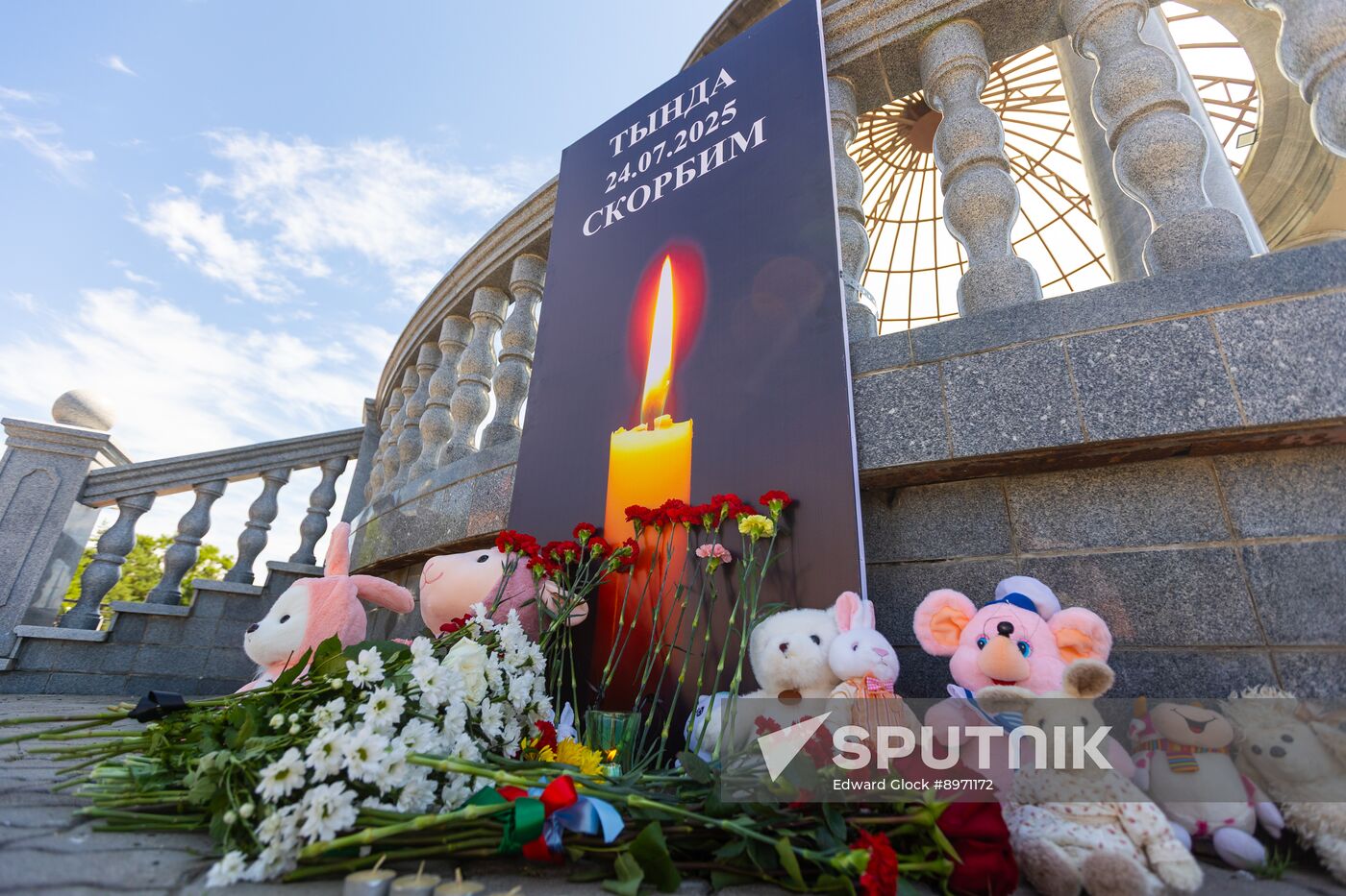 Russia Plane Crash Mourning Events