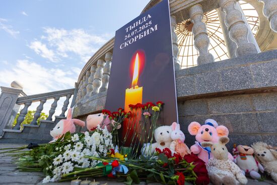 Russia Plane Crash Mourning Events