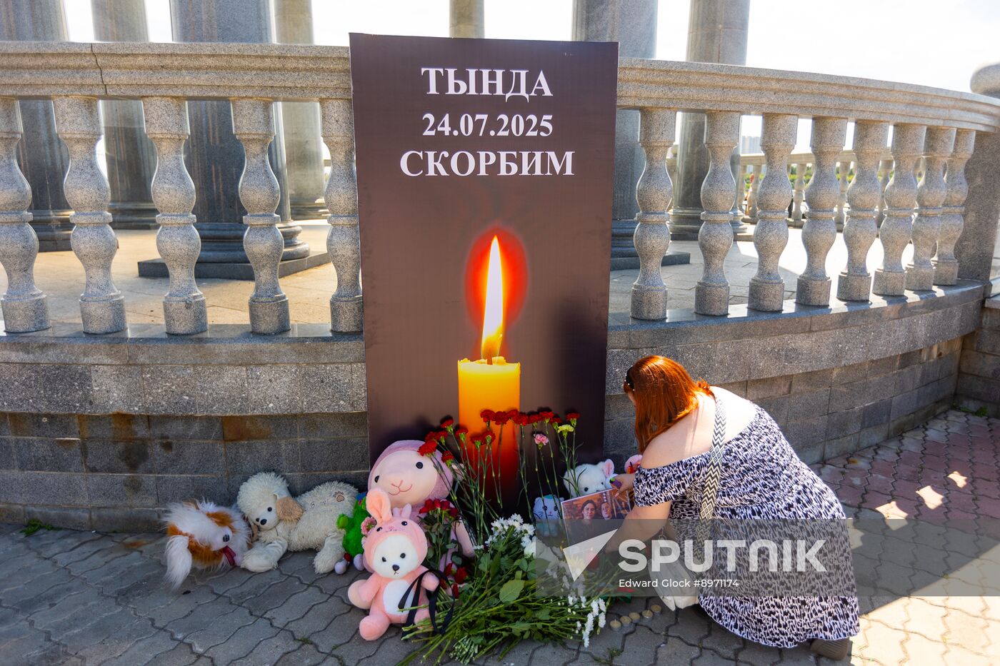 Russia Plane Crash Mourning Events