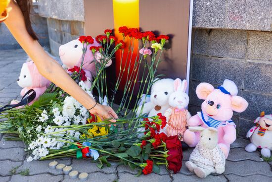 Russia Plane Crash Mourning Events