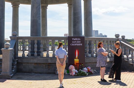 Russia Plane Crash Mourning Events
