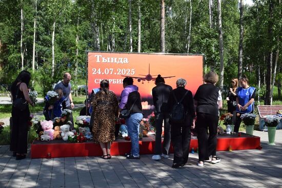 Russia Plane Crash Mourning Events