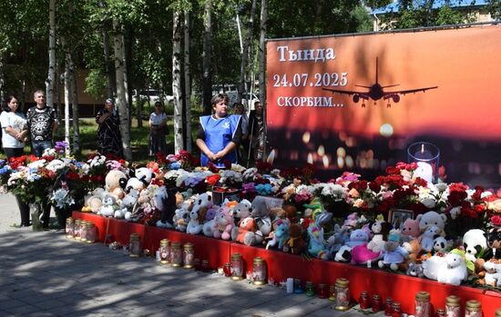 Russia Plane Crash Mourning Events