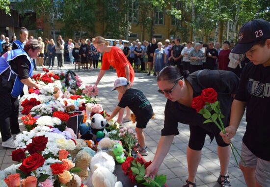 Russia Plane Crash Mourning Events