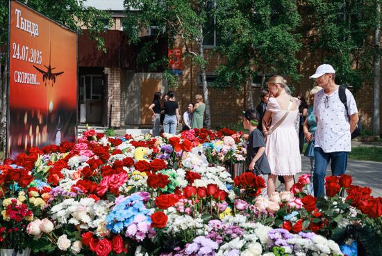 Russia Plane Crash Mourning Events