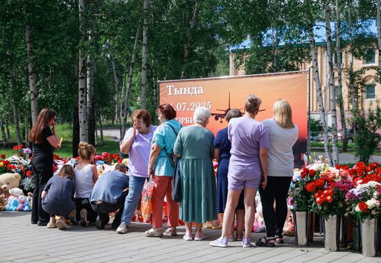 Russia Plane Crash Mourning Events