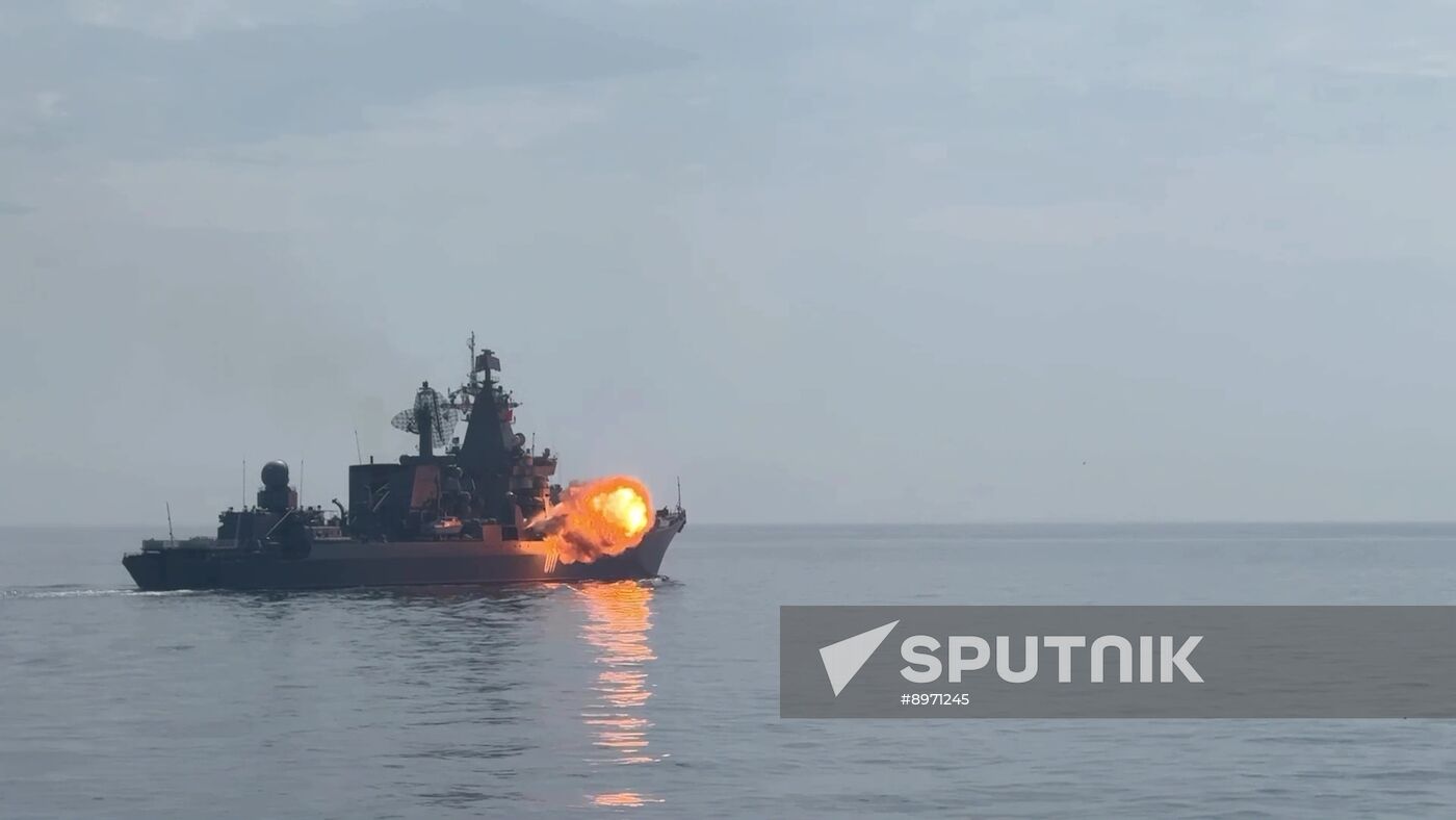 Russia Navy July Storm Drills