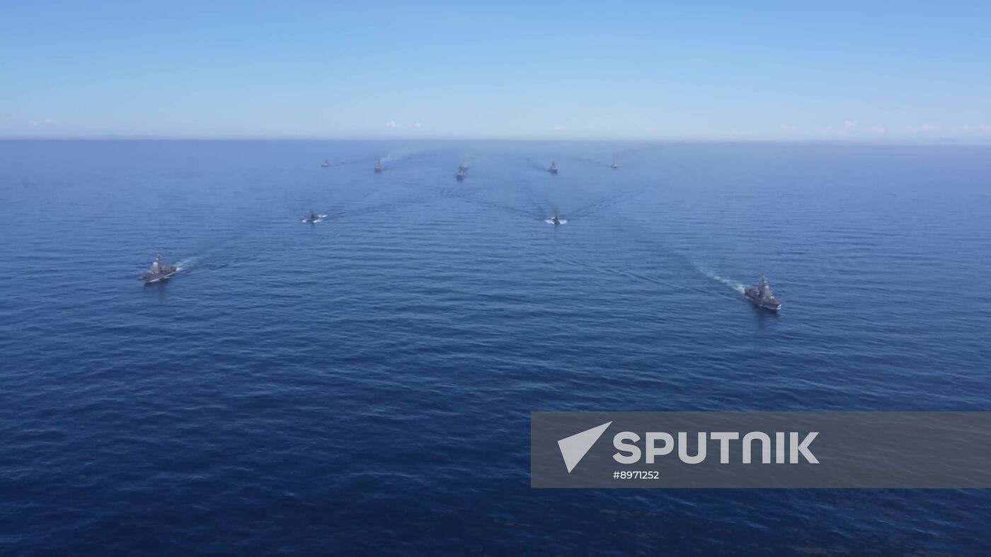 Russia Navy July Storm Drills