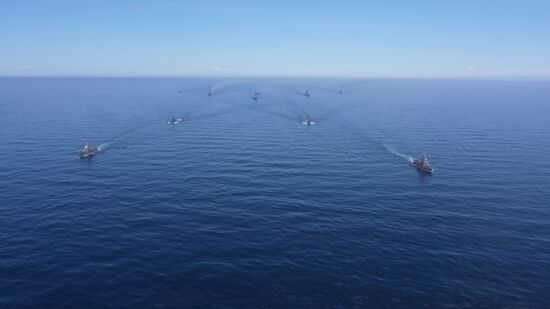 Russia Navy July Storm Drills