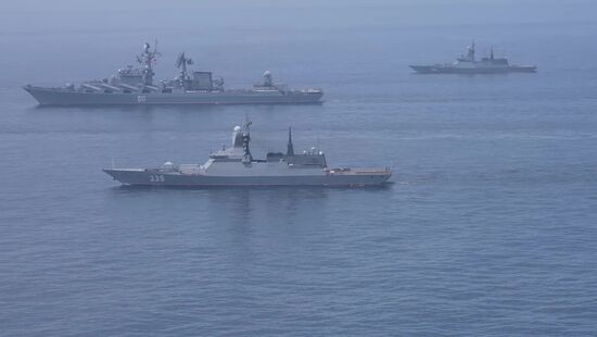 Russia Navy July Storm Drills