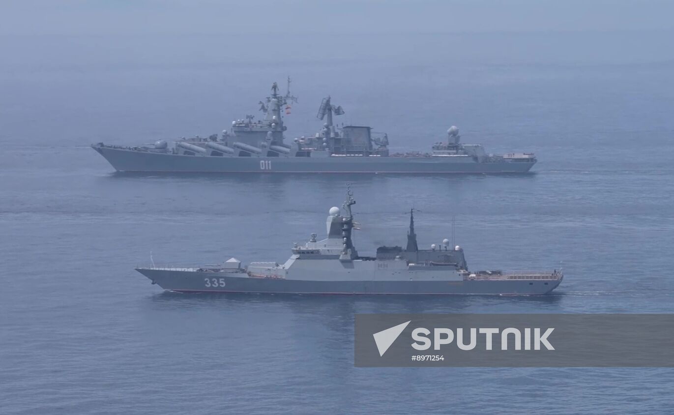 Russia Navy July Storm Drills