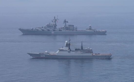Russia Navy July Storm Drills