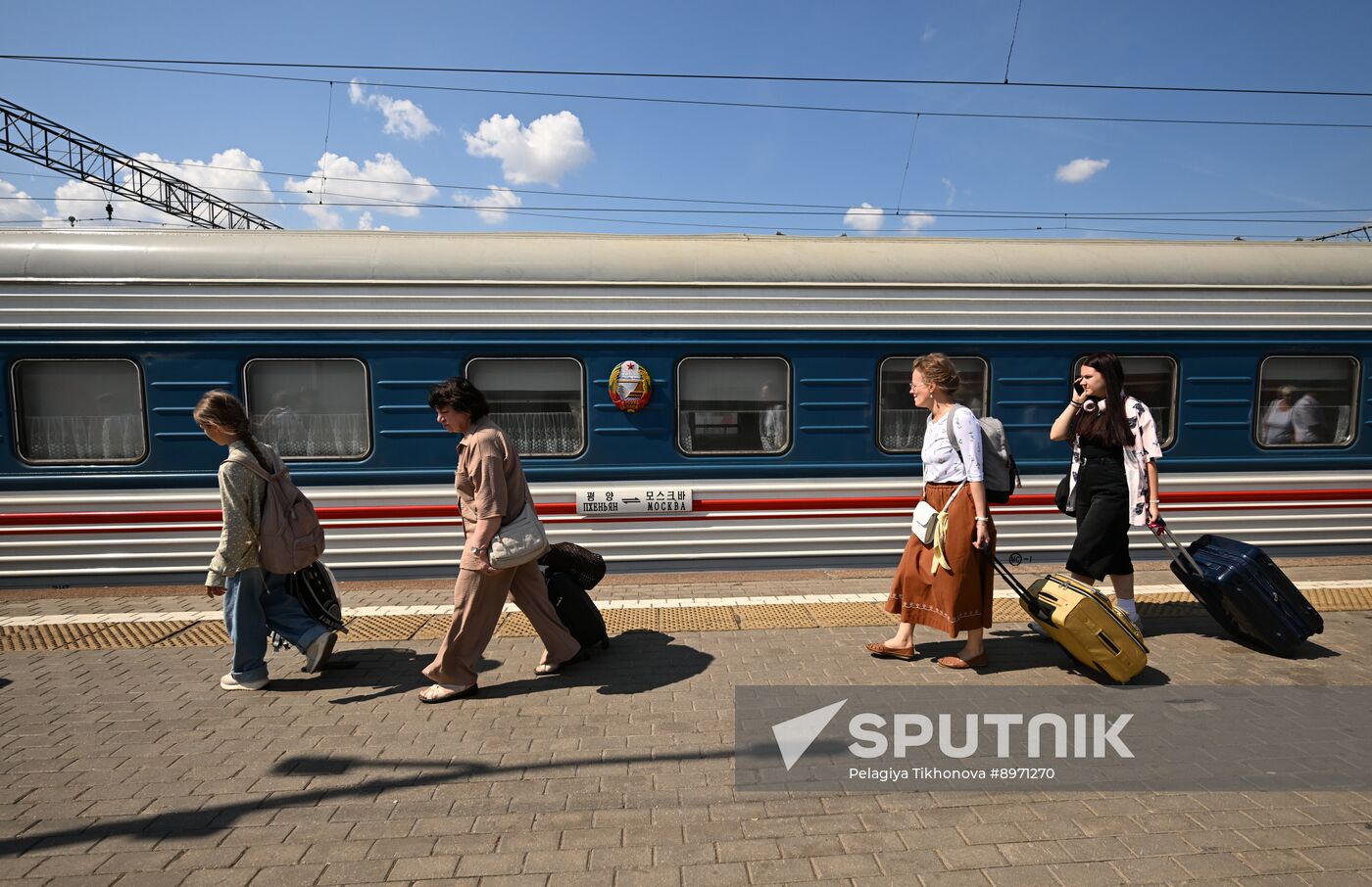 Russia North Korea Rail Traffic
