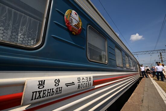 Russia North Korea Rail Traffic