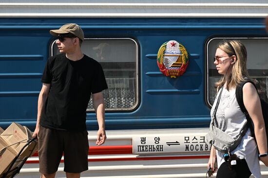 Russia North Korea Rail Traffic