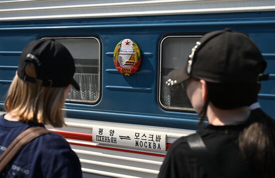 Russia North Korea Rail Traffic