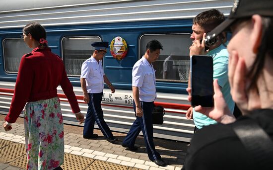 Russia North Korea Rail Traffic