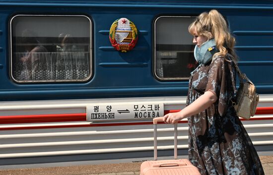 Russia North Korea Rail Traffic