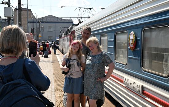 Russia North Korea Rail Traffic