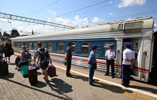 Russia North Korea Rail Traffic