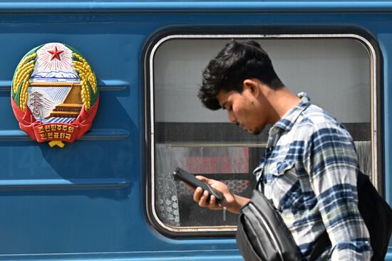 Russia North Korea Rail Traffic