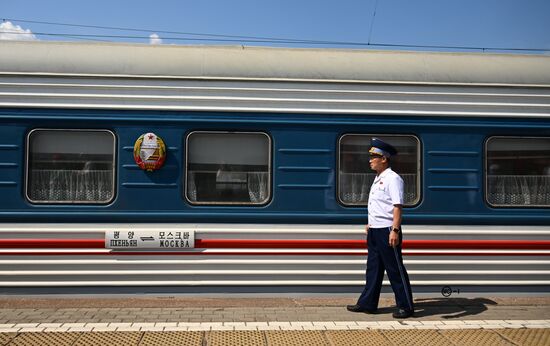 Russia North Korea Rail Traffic