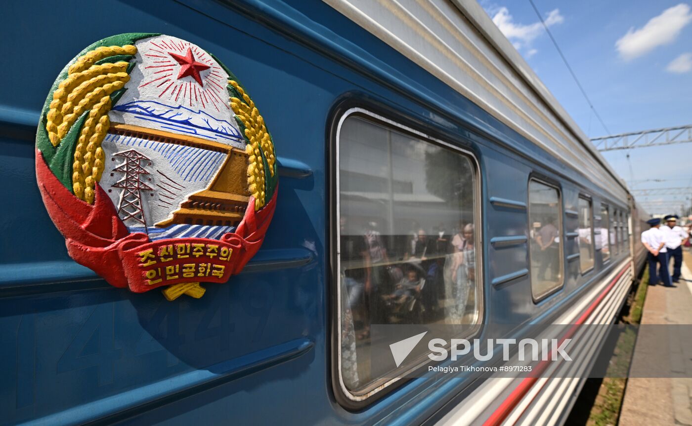Russia North Korea Rail Traffic