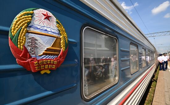 Russia North Korea Rail Traffic