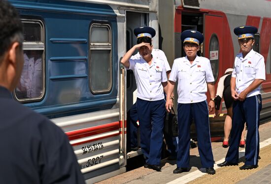 Russia North Korea Rail Traffic