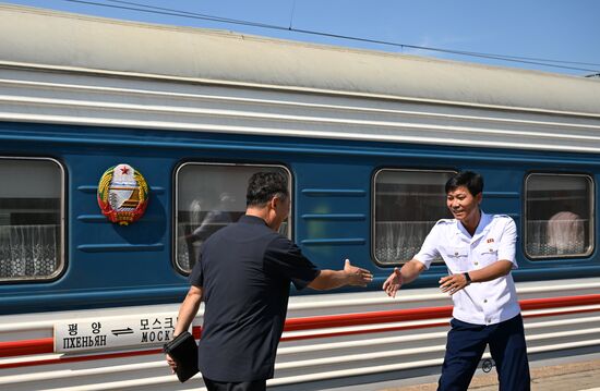 Russia North Korea Rail Traffic