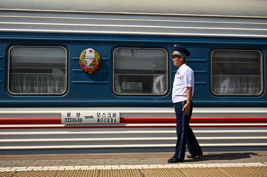 Russia North Korea Rail Traffic