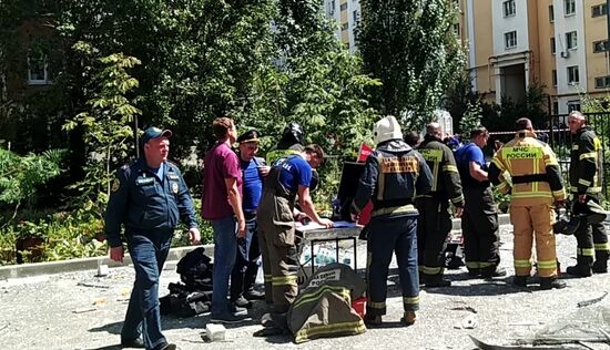 Russia Gas Explosion