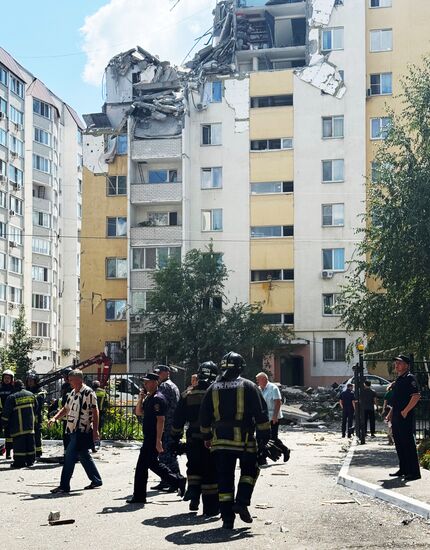 Russia Gas Explosion