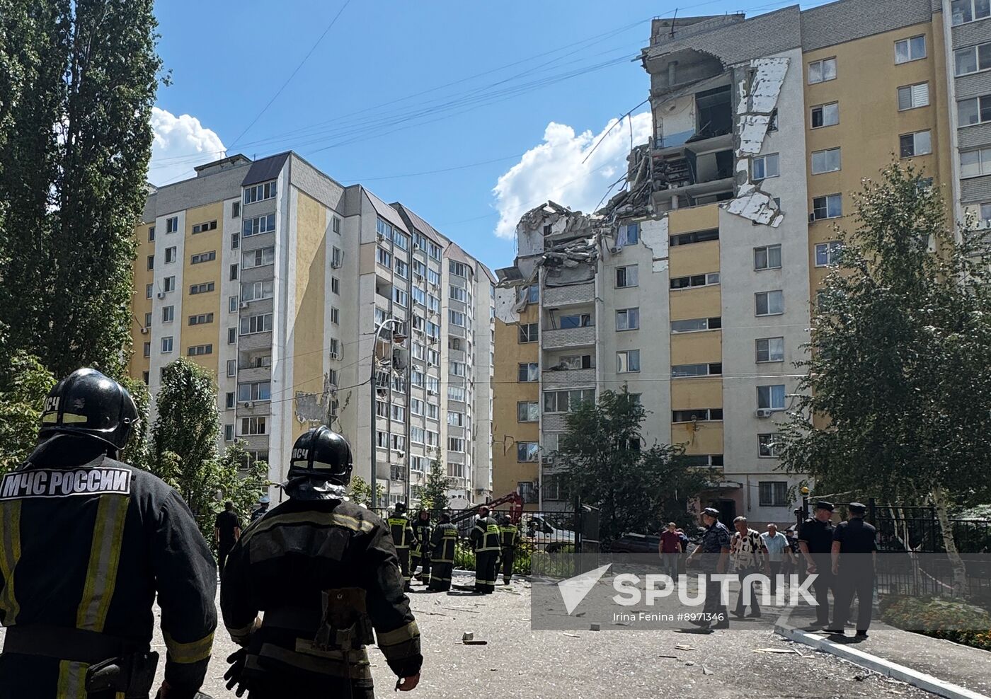Russia Gas Explosion