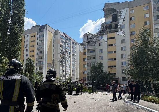 Russia Gas Explosion