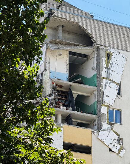 Russia Gas Explosion