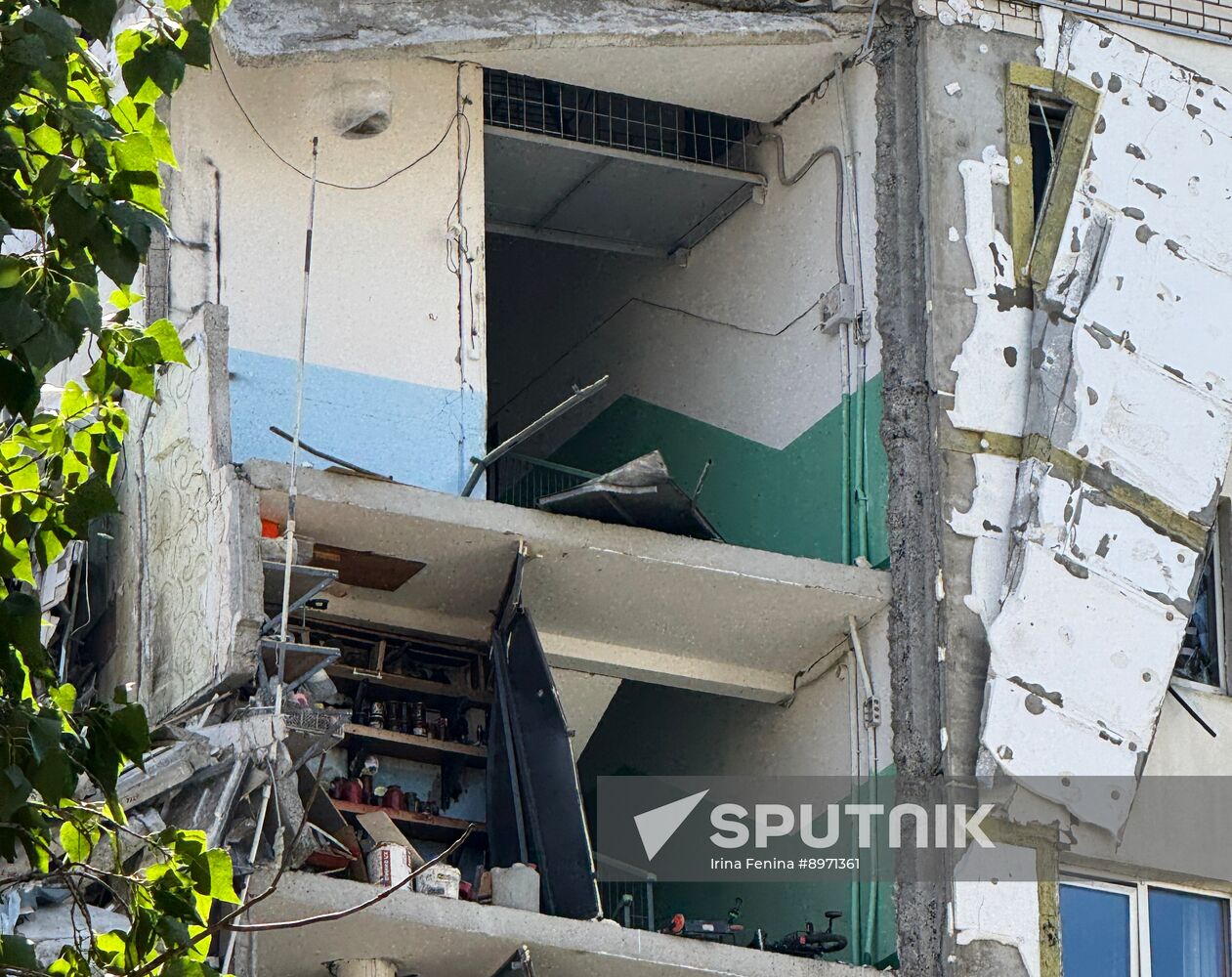 Russia Gas Explosion