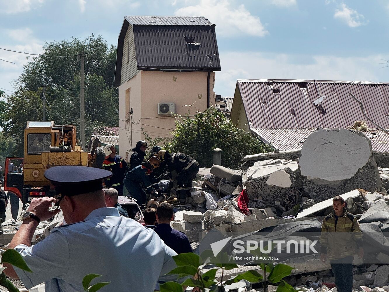 Russia Gas Explosion