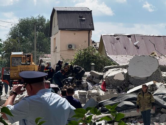 Russia Gas Explosion