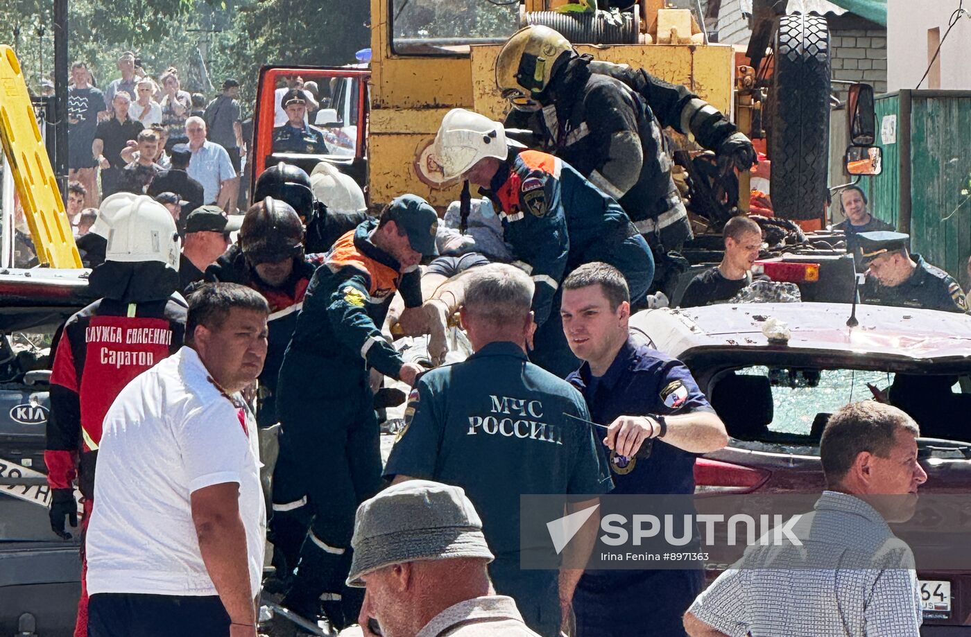 Russia Gas Explosion