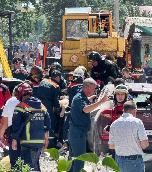 Russia Gas Explosion